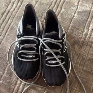 New Balance Black and White Athletic Shoes